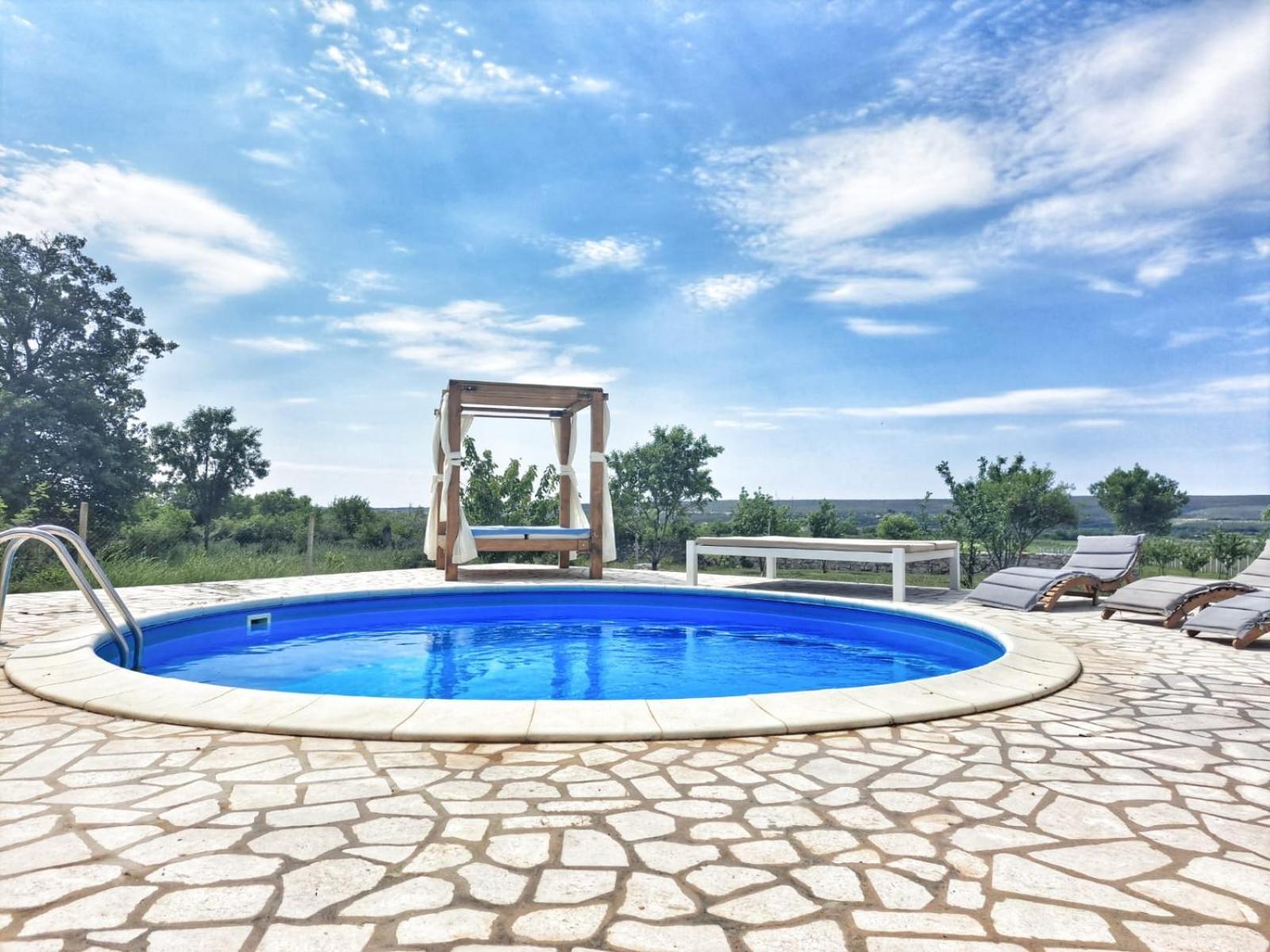 Villa Stone Pearl Sveti Filip i Jakov Esterno foto
