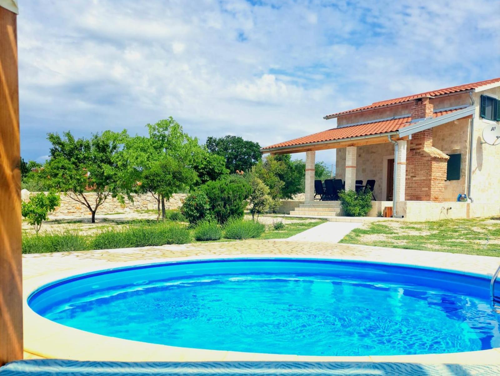 Villa Stone Pearl Sveti Filip i Jakov Esterno foto